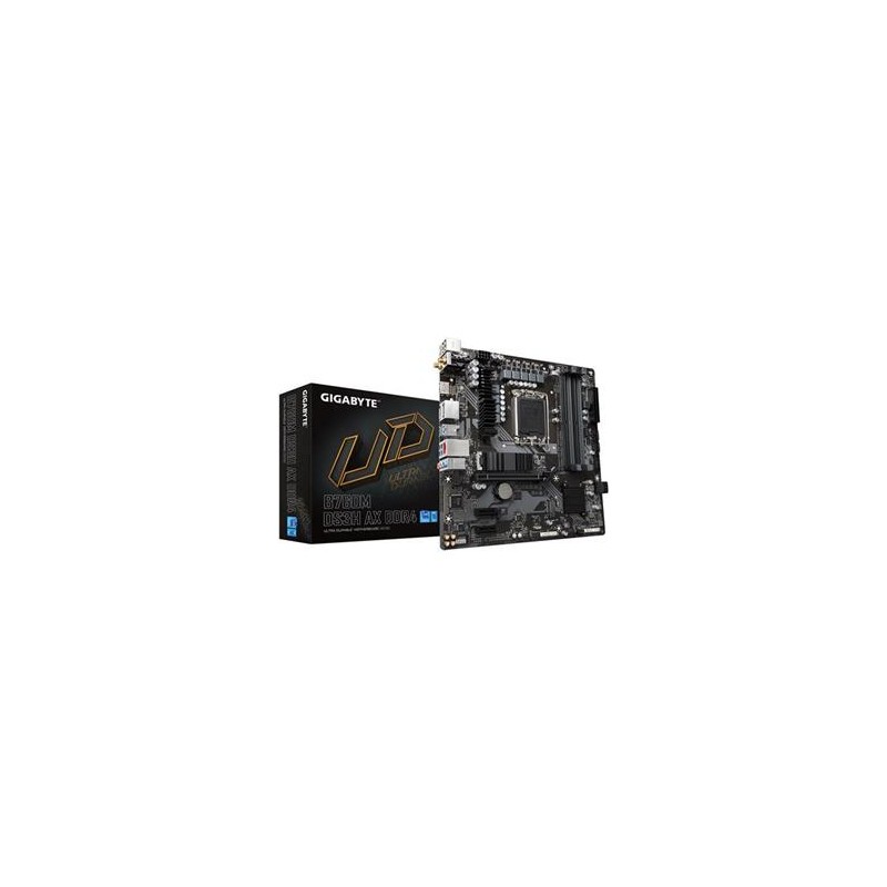 Gigabyte MB Sc B760M DS3H AX, Intel B760M, 4xDDR5, 1xDP, 1xHDMI, WI-FI