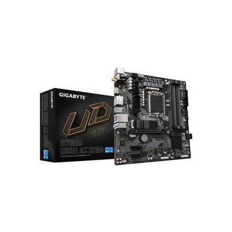 Gigabyte MB Sc B760M DS3H AX, Intel B760M, 4xDDR5, 1xDP, 1xHDMI, WI-FI