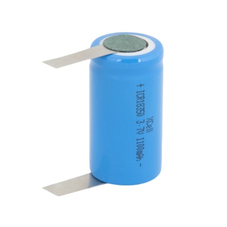 Avacom Nabíjecí průmyslová baterie 18350 Xcell 1100mAh 3,7V Li-Ion s vývody do U