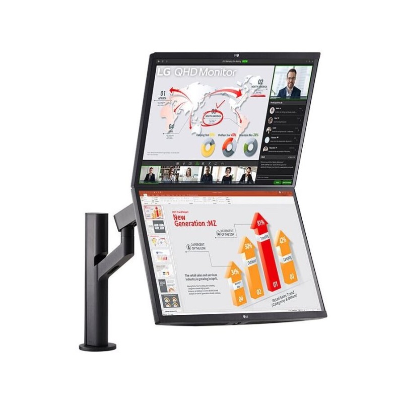 LG 27QP88DP-BS.AEU 27" IPS QHD 2560x1440/350cd/5ms/HDMI/USB-C