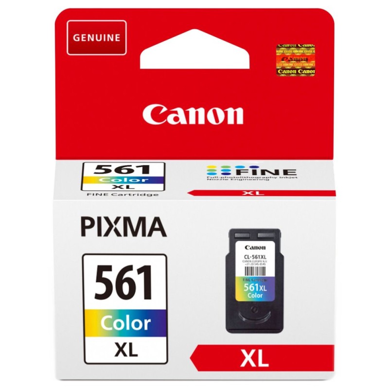 Canon CARTRIDGE CL-561XL barevná pro Pixma TS5350, TS5351, TS5352, TS5353, TS7450, TS7451 (300 str.)