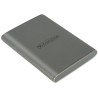 Transcend ESD360C 4TB, USB 20Gbps Type C, Externí SSD disk (3D NAND flash), 2000MB/R, 2000MB/W, šedý