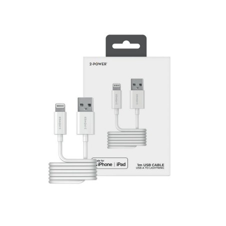 2-Power kabel USB-A to Lightning, 1M