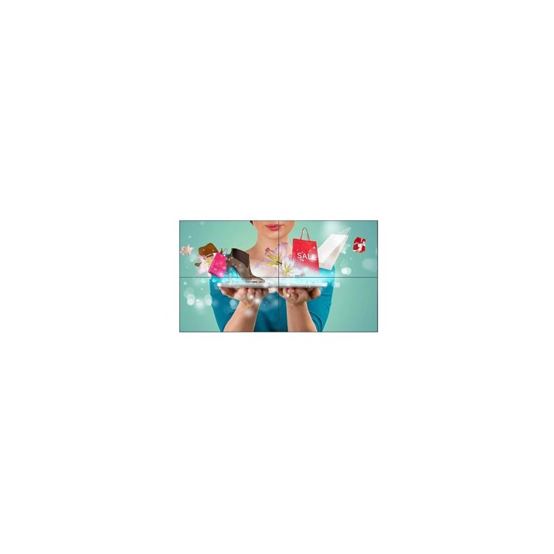Philips LCD 55BDL2105X - 55" X-Line, FHD, 24/7, LED, 500cd/m2, 500 000:1, 8ms, LAN