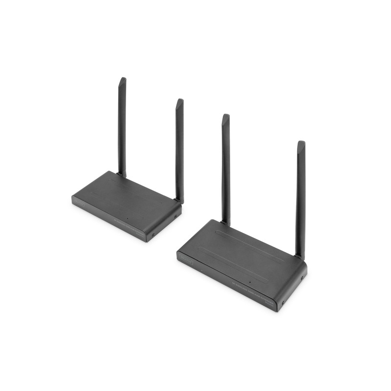 DIGITUS DS-55328 4K Wireless HDMI KVM Extender Set, 150 m