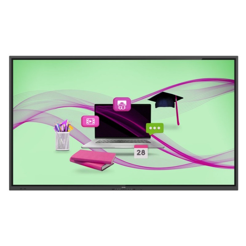 Philips LCD 75BDL4052E - 75" E-Line, 4K UHD, Touch, 18/7, 410cd/m2, 500 000:1, 8ms, Android, LAN