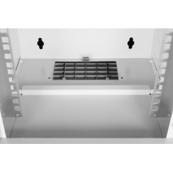 DIGITUS DN-49100 Nástěnná skříň 6U, SOHO PRO, nesmontovaná, 10", 325 x 315 x 300 mm, šedá (RAL 7035)
