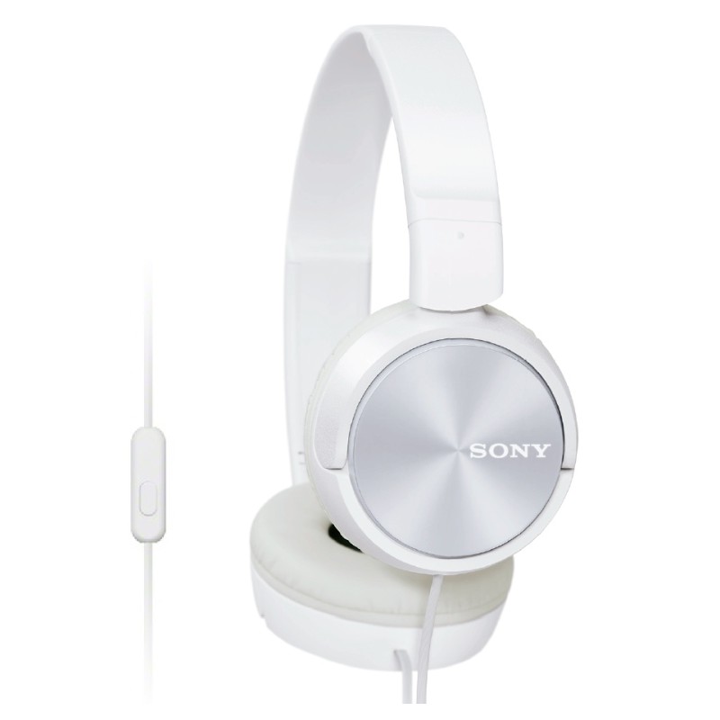 SONY sluchátka MDR-ZX310AP, handsfree, bílé