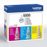 BROTHER INK BT-5000CLVAL cyan+magenta+yellow T3xx T4xx T5xx T7xx T9xx - cca 5000 - INKTANK