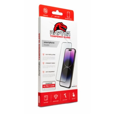 Swissten Raptor Diamond Ultra Clear 3D Temperované Sklo pro Samsung Galaxy A15 / A15 5G černé