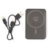 Nedis UPBKW15W5000BK - Powerbanka | 5000 mAh | Bezdrátové nabíjení / Výstup1x USB-C | Vstup1x USB-C | PD3.0 20W