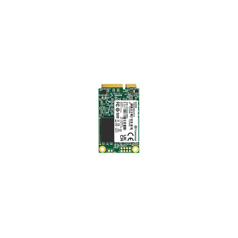 TRANSCEND MSA372I 32GB Industrial SSD disk mSATA, SATA III (MLC), 550MB/s R, 450MB/s W