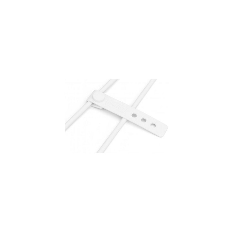 Digitus USB-C Silicone charging cable, USB-C - USB-C 1m, USB 2.0, 60W, white