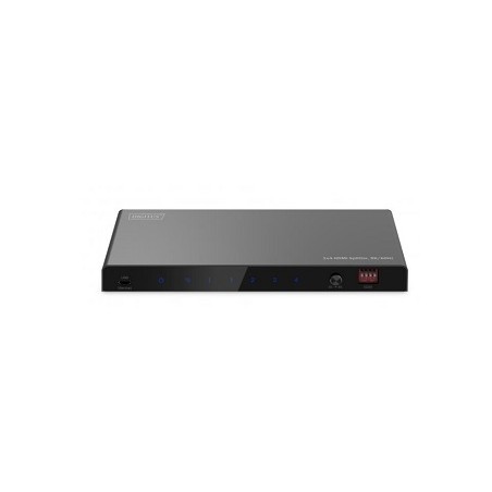 DIGITUS 1x2 HDMI Splitter, 8K/60Hz (4:4:4), Toslink, Stereo, EDID Control