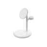 Green Cell MagScape Inductive Charger Stand 3-in-1 MagSafe for iPhone,Apple Watch,AirPods and other wireless headph… MSSTGC3IN1W
