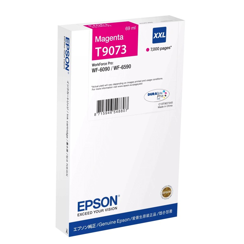 EPSON Ink bar WorkForce-WF-6xxx Ink Cartridge Magenta XXL 69 ml (7.000 str.)