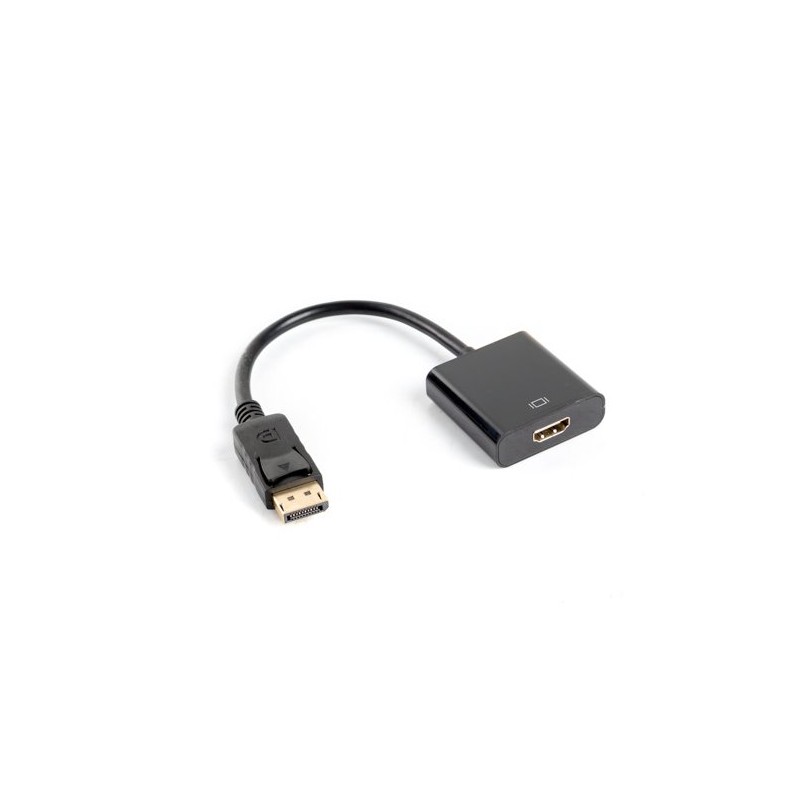 Lanberg DisplayPort(M) 1.2- HDMI(F) adaptér 10CM černý