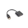 Lanberg DisplayPort(M) 1.2- HDMI(F) adaptér 10CM černý