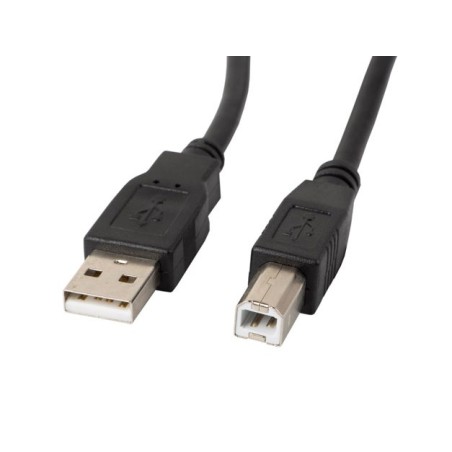 Lanberg Kabel USB-A(M)- USB-B(M) 2.0 1,8 M černý