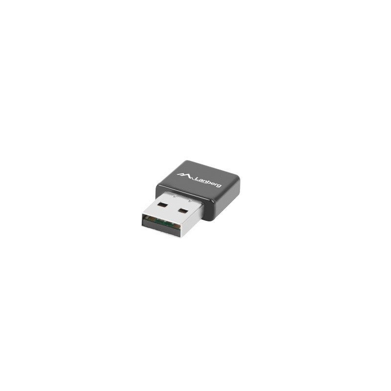 Lanberg USB adaptér bezdrátová síťová Karta NC-0300-WI N300 2X interní anténa