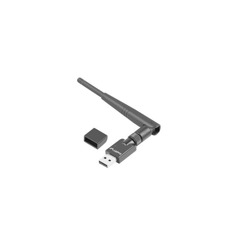 Lanberg USB adaptér bezdrátové síťové Karty NC-0150-WE N150 1X Externí anténa