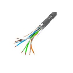 Lanberg LAN Kabel CAT.5E SFTP 305M Pevný CU CPR + FLUKE Pass šedý