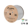 Lanberg LAN Kabel CAT.7 SFTP 305M Pevný CU LSZH šedý CPR + FLUKE PASSED