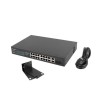 Lanberg Switch 16X 100MB PoE+/2X 1GB/1X SFP Rack 19" Unmanaged Gigabit Ethernet 250W
