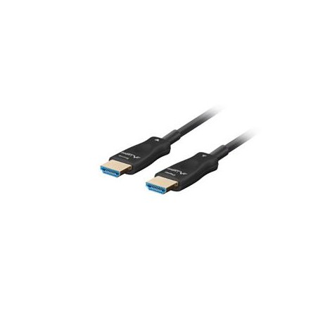 Lanberg Kabel HDMI M/M V2.1 50M optický černý AOC