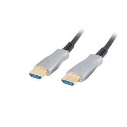 Lanberg Kabel HDMI M/M V2.0 80M optický černý AOC
