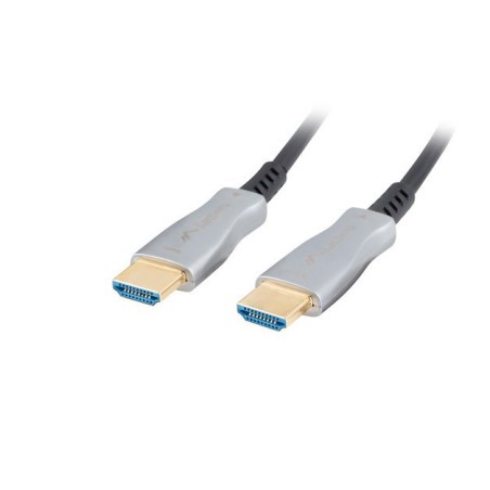 Lanberg Kabel HDMI M/M V2.0 80M optický černý AOC