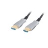 Lanberg Kabel HDMI M/M V2.0 80M optický černý AOC