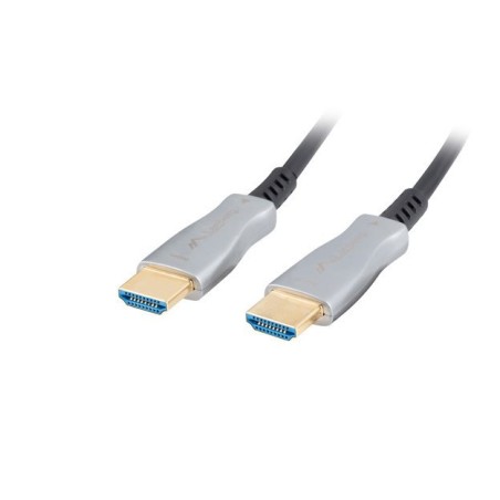 Lanberg Kabel HDMI M/M V2.0 50M optický černý AOC