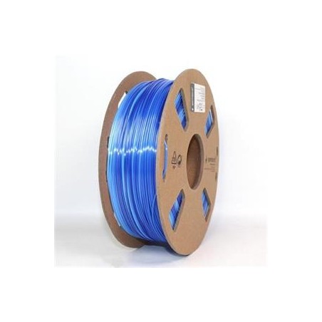Gembird tisková struna (filament), PLA, 1,75mm, 1kg, silk ice, ledově modrá/tmavě modrá