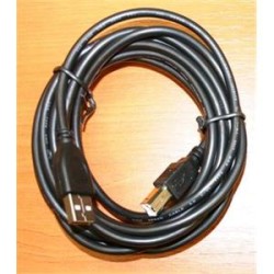 GEMBIRD Kabel CABLEXPERT USB A-B 4,5m 2.0 HQ Black, zlacené kontakty
