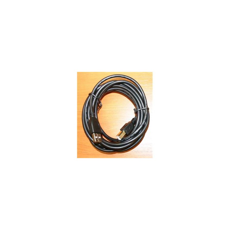 GEMBIRD Kabel CABLEXPERT USB A-B 4,5m 2.0 HQ Black, zlacené kontakty