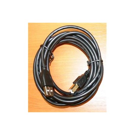 GEMBIRD Kabel CABLEXPERT USB A-B 4,5m 2.0 HQ Black, zlacené kontakty