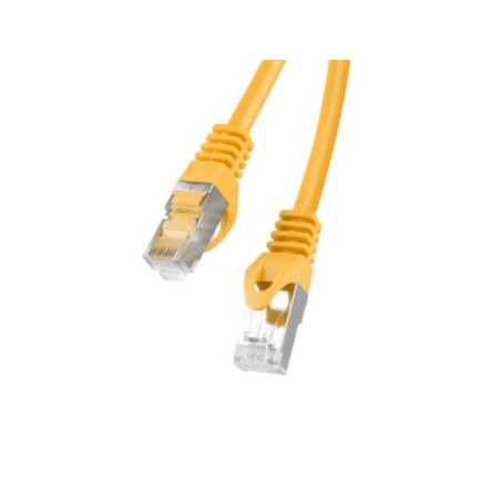 LANBERG Patch kabel cat6 FTP 1m žlutý Fluke Passed