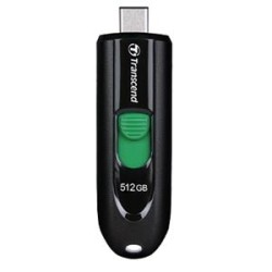 Transcend 512GB JetFlash 790C, USB-C (3.2 Gen 1) flash disk, černý