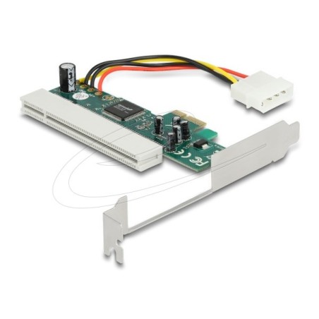 Delock Riser Card PCI Express x1 na 1 x PCI 32 Bit 5 V, slot 2 x PCI Asmedia