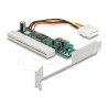 Delock Riser Card PCI Express x1 na 1 x PCI 32 Bit 5 V, slot 2 x PCI Asmedia