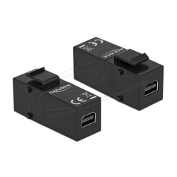 Delock Keystone modul mini DisplayPort samice mini DisplayPort samice