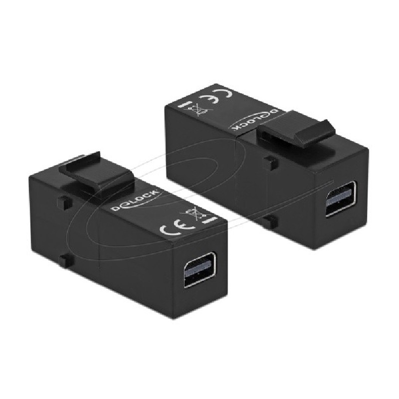 Delock Keystone modul mini DisplayPort samice mini DisplayPort samice