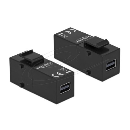 Delock Keystone modul mini DisplayPort samice mini DisplayPort samice