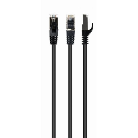 Gembird S/FTP Cat 6A propojovací kabel LSZH, černý, 10m