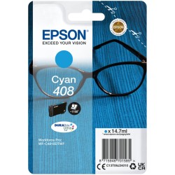 EPSON ink Cyan 408 DURABrite Ultra Ink (1.100 str.)