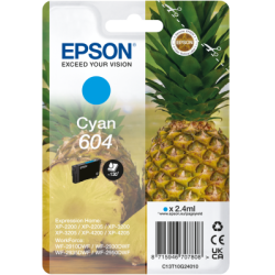 EPSON Singlepack Cyan 604 Ink