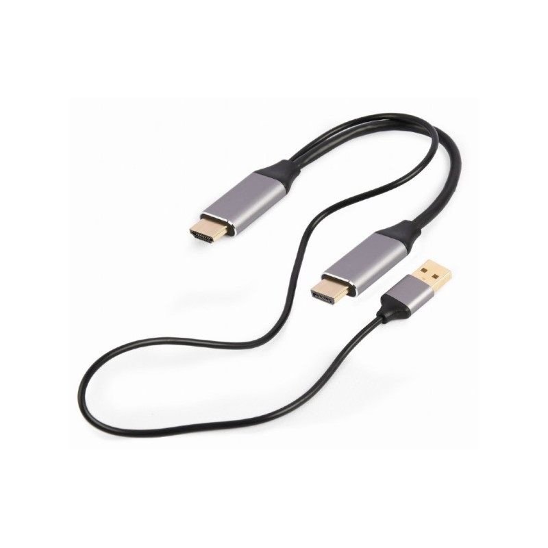 GEMBIRD Kabel aktivní adaptér HDMI samec na DisplayPort samec