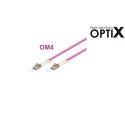 OPTIX SC-SC Optický patch cord 50/125 1m OM4 Duplex