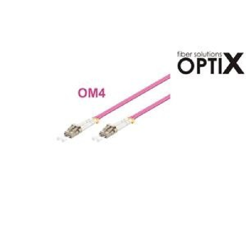 OPTIX SC-SC Optický patch cord 50/125 1m OM4 Duplex